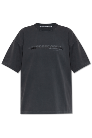Alexander Wang T-shirt with printed logo | Women's Clothing